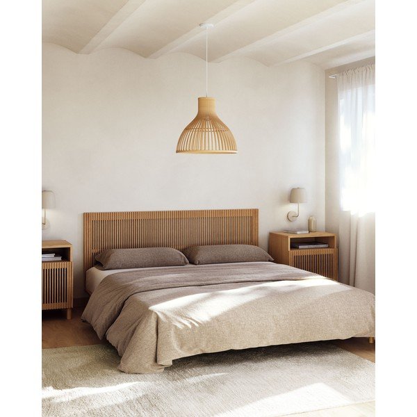 Zagłówek z drewna jesionowego 175x70 cm Beyla – Kave Home-image-1