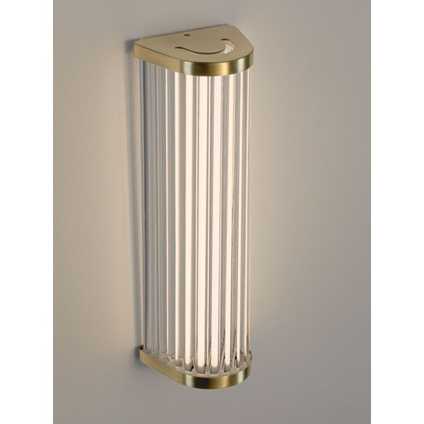 Metalowy kinkiet LED w kolorze matowego złota Vitree – Nova Luce-image-3