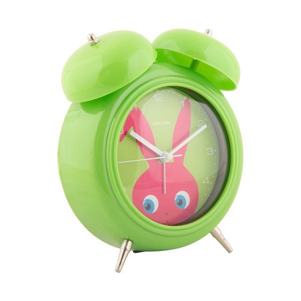 Budzik dla dzieci ø 15 cm Peekaboo Bunny – Karlsson-image-3