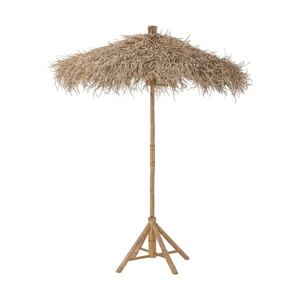 Parasol ogrodowy w naturalnym kolorze ø 160 cm Noia – Bloomingville-image-2