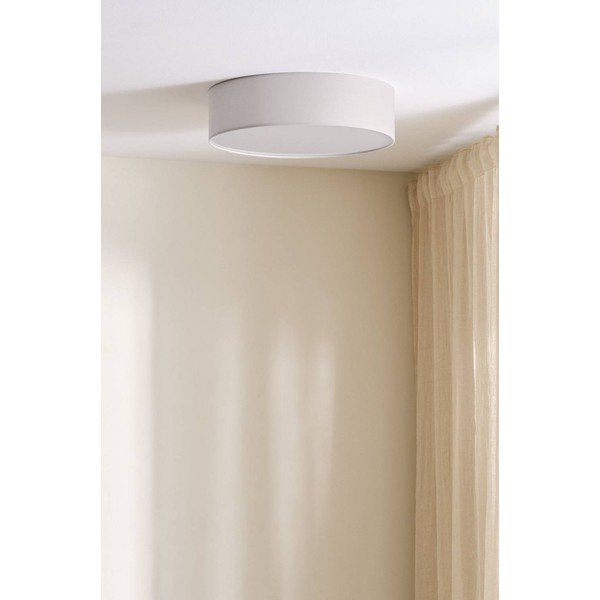 Beżowa tekstylna lampa sufitowa ø 40 cm Allan – Jotex-image-2