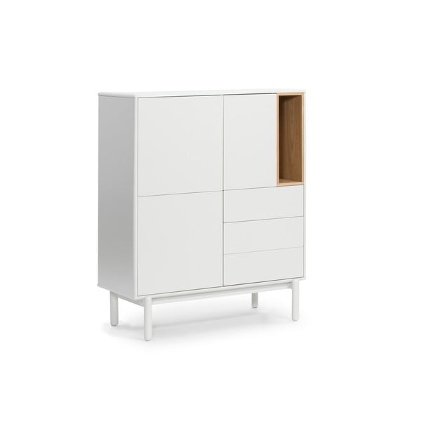 Kremowa komoda 100x120x40 cm Corvo – Teulat-image-2