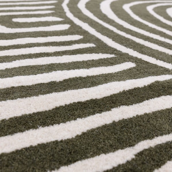 Zielony wełniany dywan tkany ręcznie 120x170 cm Reef – Asiatic Carpets-image-3