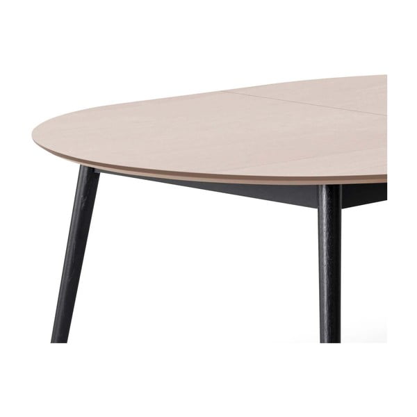 Okrągły rozkładany stół z blatem w dekorze dębu ø 135 cm Meza – Hammel Furniture-image-4