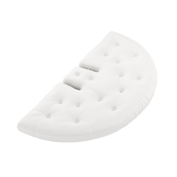 Biały fotel rozkładany odpowiedni na zewnątrz Karup Design OUT™ Nido White-image-4