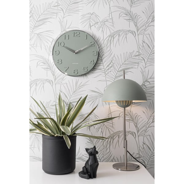 Szarozielona lampa stołowa Leitmotiv Sphere Top, ø 25 cm-image-1
