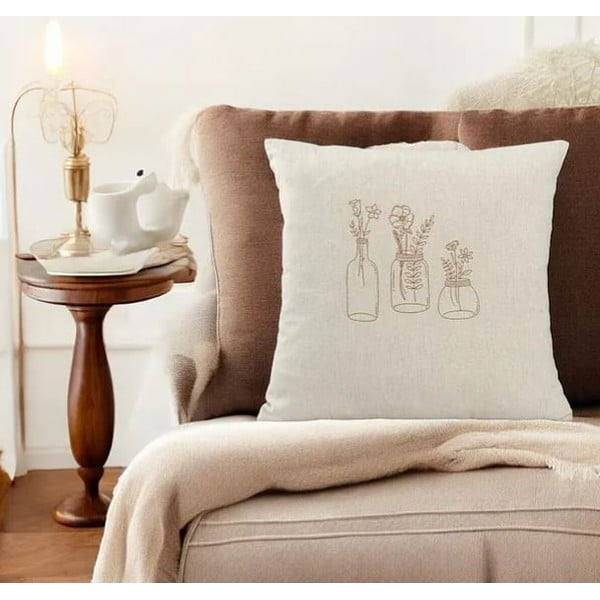 Poszewka na poduszkę z mieszanki bawełny 45x45 cm – Mila Home-image-3