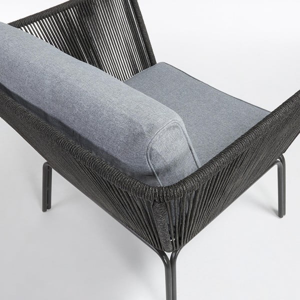 Szary fotel La Forma Bernon-image-1