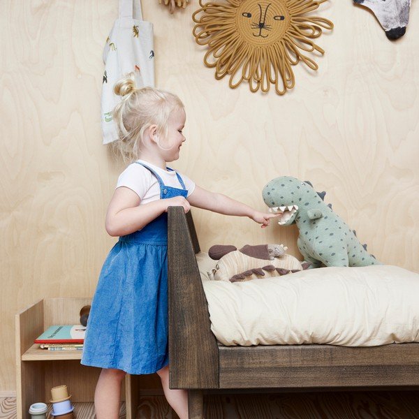 Krzesło dziecięce z litego drewna dębowego w naturalnym kolorze Arca – OYOY Mini-image-4
