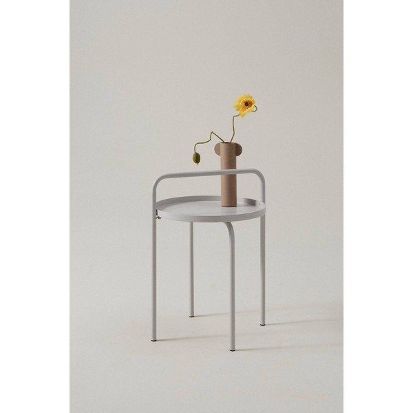 Metalowy okrągły stolik ø 42 cm Bleket – Jotex-image-1
