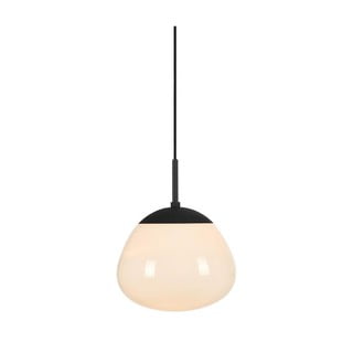 Czarna lampa wisząca Markslöjd Rise, wys. 31 cm