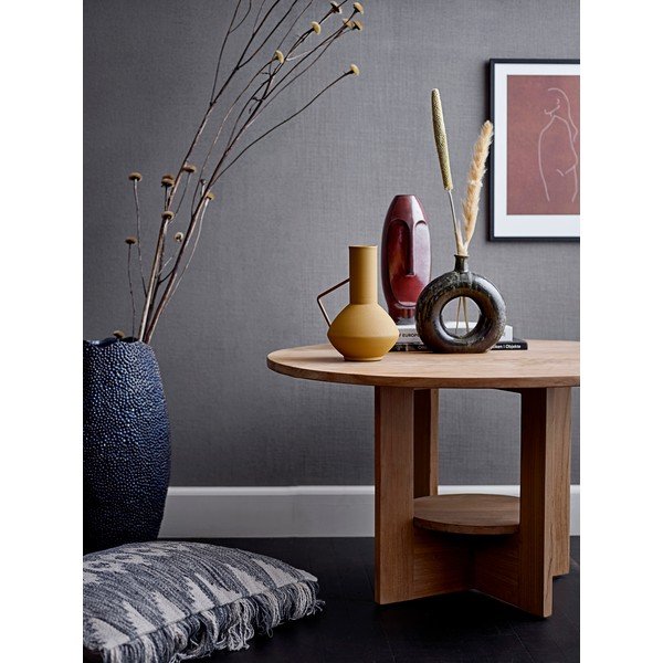 Żółty metalowy wazon Bloomingville Irine, wys. 21 cm-image-1