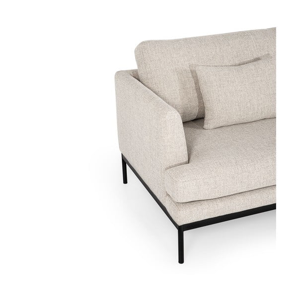 Jasnobeżowa sofa Ndesign Pearl, szerokość 165 cm-image-2