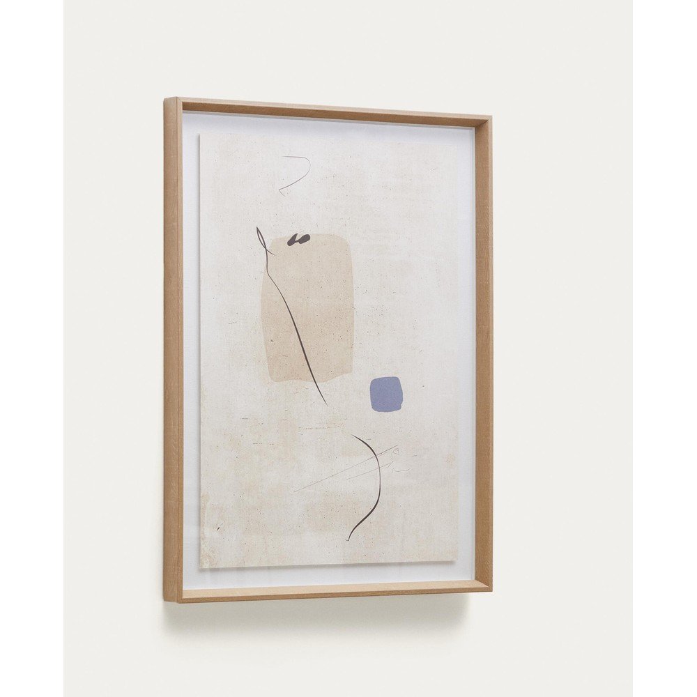 Ręcznie malowany obraz z ramą w zestawie/na płótnie 50x70 cm Sormi – Kave Home (zdjęcie 3)