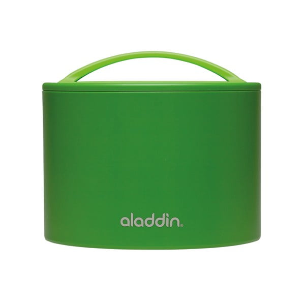 Zielony pojemnik termiczny na żywność Aladdin Bento, 600 ml