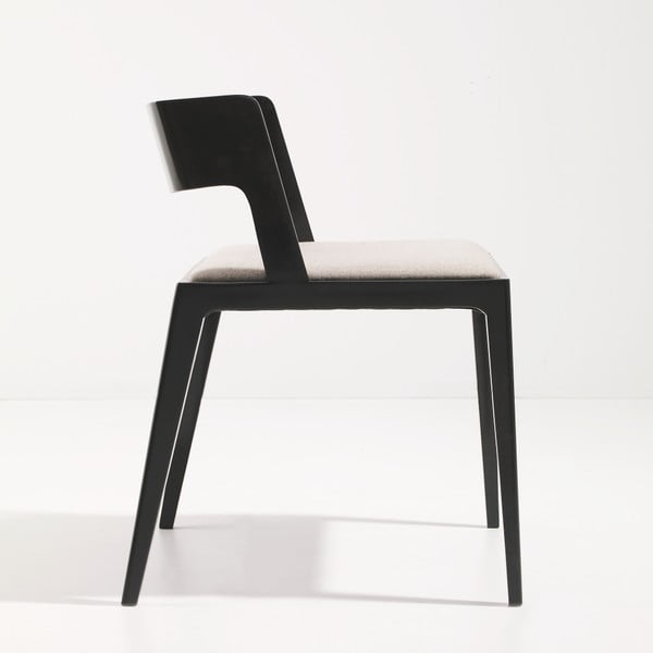 Tapicerowane krzesło z bukowego drewna Ziru Contract Nord