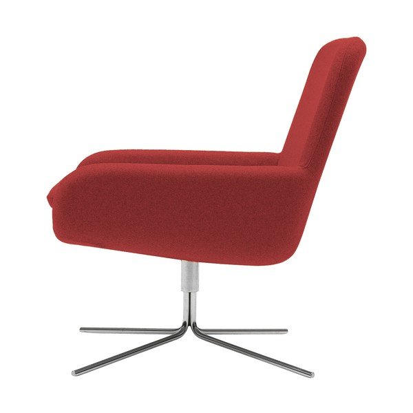 Czerwony fotel obrotowy Softline Coco Swivel-image-3