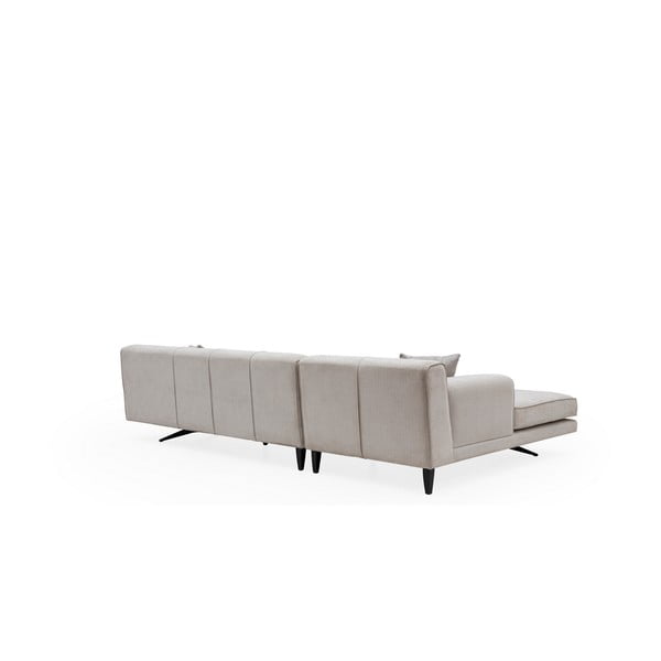Beżowa sofa narożna Artie Jivago, narożnik lewy-image-4