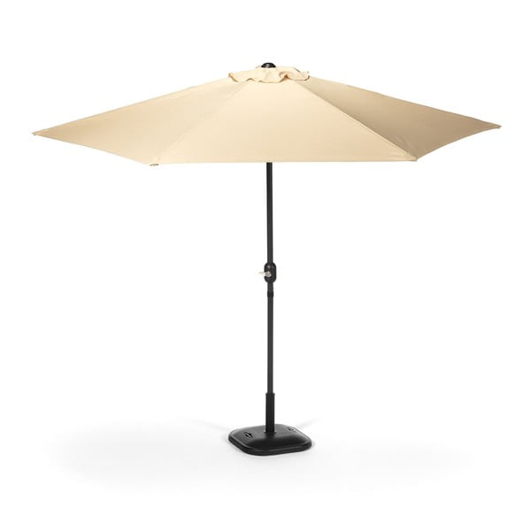 Beżowy parasol ogrodowy bez podstawy Bonami Essentials Sun, ø 300 cm-image-4