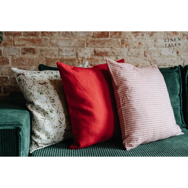 Poszewka na poduszkę ze świątecznym motywem 40x60 cm – Linen Tales-image-2