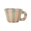 Jasnozielona/jasnoróżowa filiżanka na espresso ceramiczna 110 ml Nini – Bloomingville