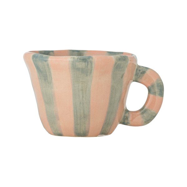 Jasnozielona/jasnoróżowa filiżanka na espresso ceramiczna 110 ml Nini – Bloomingville