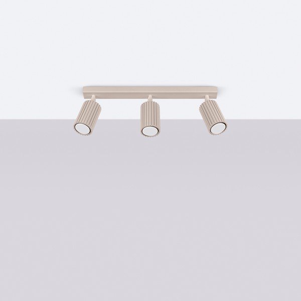 Szarobrązowa metalowa lampa punktowa 6,5x45 cm Gleam – Sollux-image-2