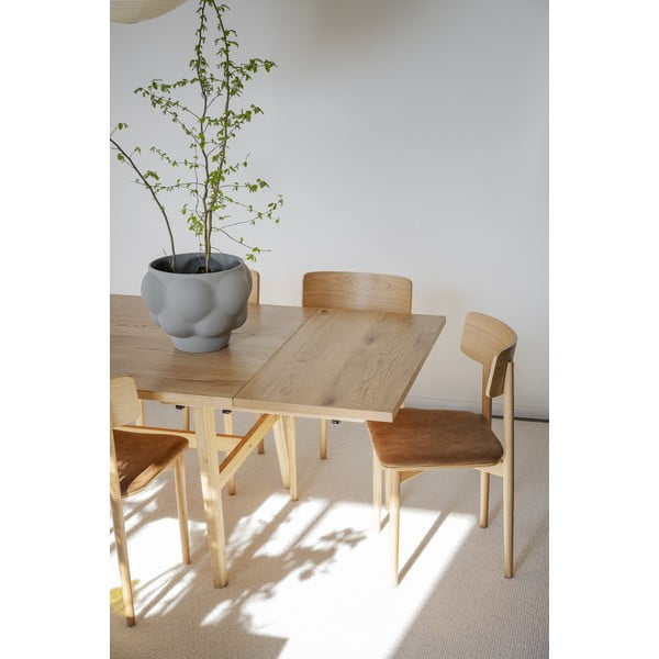 Dodatkowy blat do stołu w dekorze dębu 100x50 cm Plainfield – Rowico-image-1