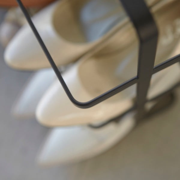 Czarny metalowy regał na buty Tower Shoe Rack – YAMAZAKI-image-3