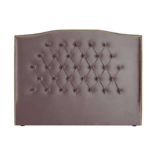 Fioletowy zagłówek łóżka Mazzini Sofas Daisy, 200x120 cm
