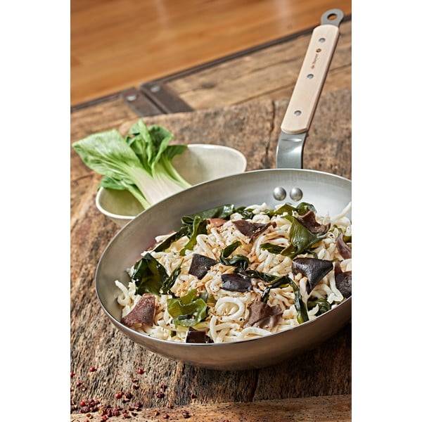 Stalowy wok de Buyer B Bois, ø 28 cm-image-1