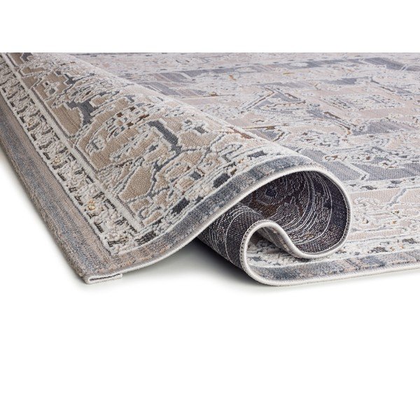 Szaroniebieski dywan 192x290 cm Berta – Universal-image-3