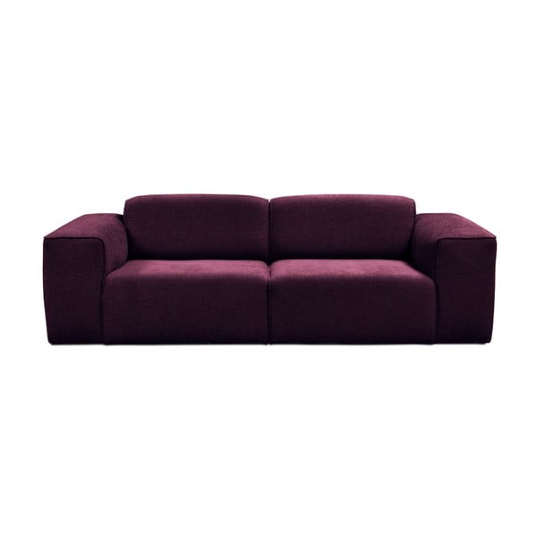 Fioletowa sofa 3-osobowa Cosmopolitan Design Phoenix