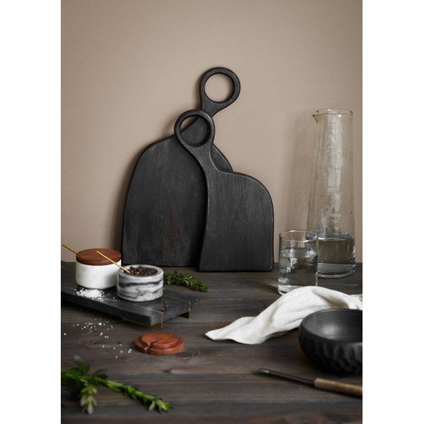 Drewniane deski zestaw do serwowania 2 szt. 41 x 21 cm Palani – House Nordic-image-1
