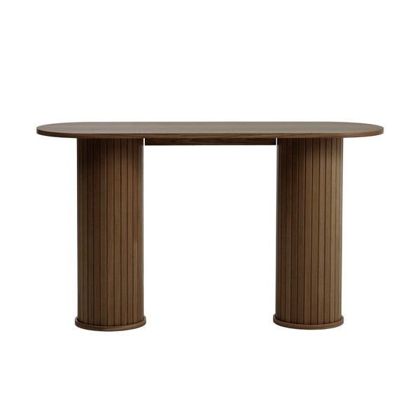 Brązowa konsola 40x130 cm Nola – Unique Furniture