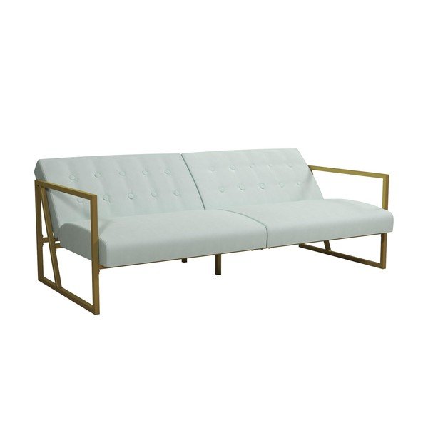 Biała aksamitna sofa 185 cm Lexington – Støraa-image-3