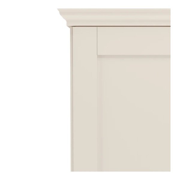 Beżowa szafka z matowym wykończeniem 122x130x35 cm Binz – Støraa-image-4