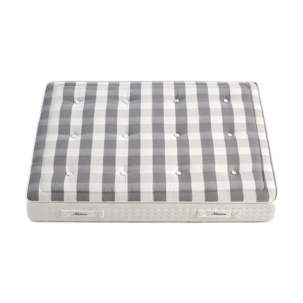 Średnio twardy sprężynowy materac termoregulacyjny 90x200 cm Grand Spring Nature – Moonia-image-4