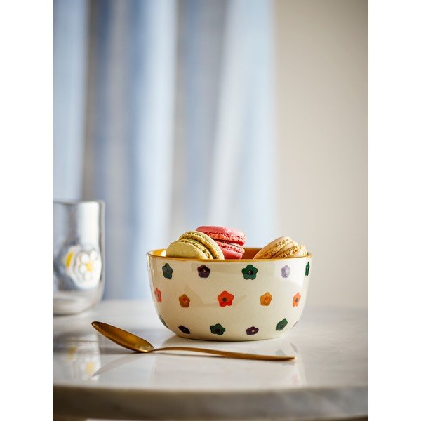 Beżowa kamionkowa miska dla dzieci ø 12 cm Addy – Bloomingville Mini-image-1