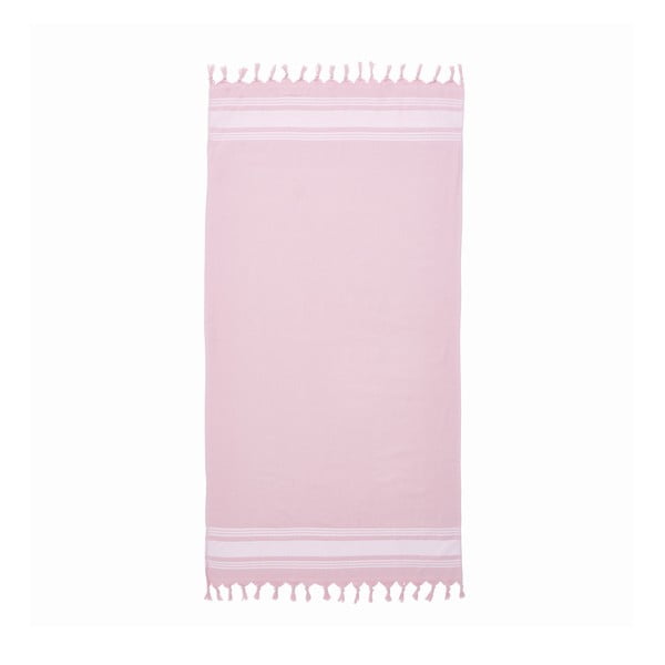 Różowy ręcznik plażowy 150x75 cm Hammam – Catherine Lansfield