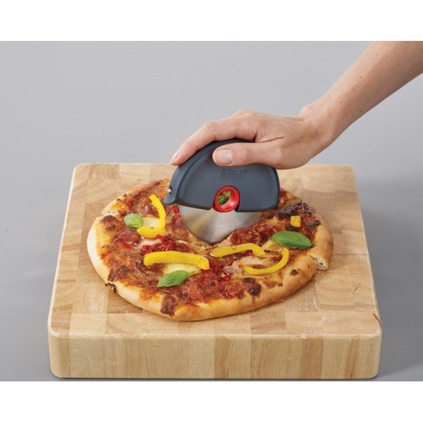 Nóż do pizzy z silikonu i stali nierdzewnej Disc – Joseph Joseph-image-1