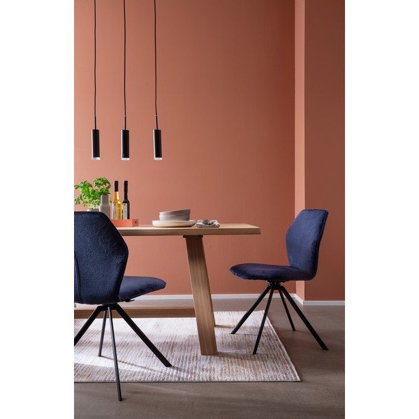 Czarna lampa wisząca LED ze ściemniaczem Stina – Fischer & Honsel-image-2