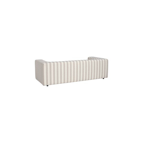 Beżowa/kremowa sofa z tkaniny szenilowej 220 cm Lisa – Ellos Home-image-3