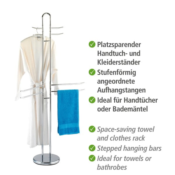 Wieszak na ręczniki i ubrania Wenko Palermo-image-4