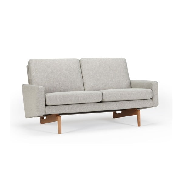 Jasnobeżowa sofa 2-osobowa Kragelund Egsmark