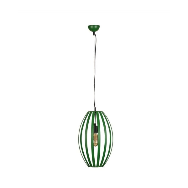 Zielona lampa wisząca Olive