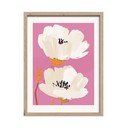 Obraz drukowany z ramą w zestawie 30x40 cm Peony Bloom – Styler