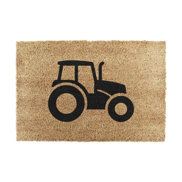 Wycieraczka z włókna kokosowego 40x60 cm Tractor – Artsy Doormats