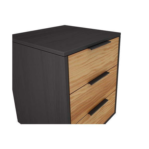 Szafka nocna z drewna sosnowego Lavis – Marckeric-image-4