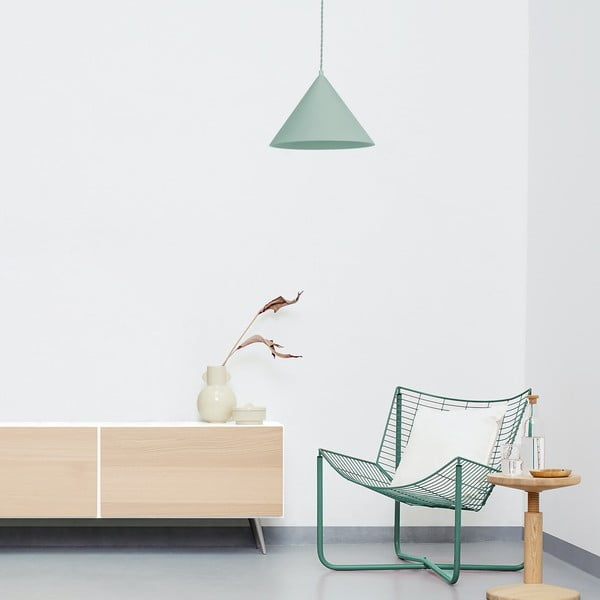 Zielona lampa wisząca SULION Vilma, wys. 150 cm-image-1